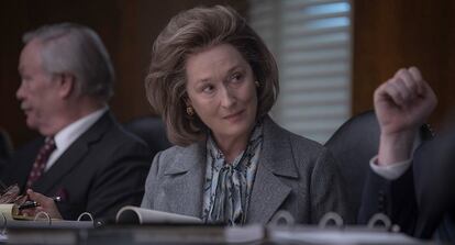 Meryl Streep, nominada a Mejor Actriz por 'Los archivos del pentágono'. 
