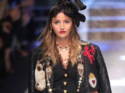 Dolce & Gabbana suben a la bloguera Lovely Pepa a su pasarela ‘millenial’