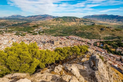 Vista panorámica de la ciudad de Jaén.