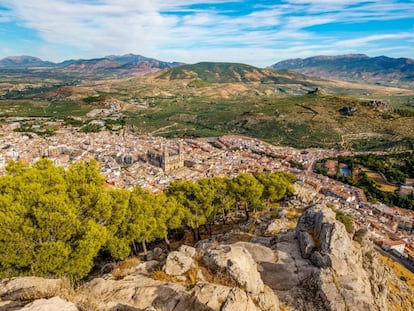 Vista panorámica de la ciudad de Jaén.