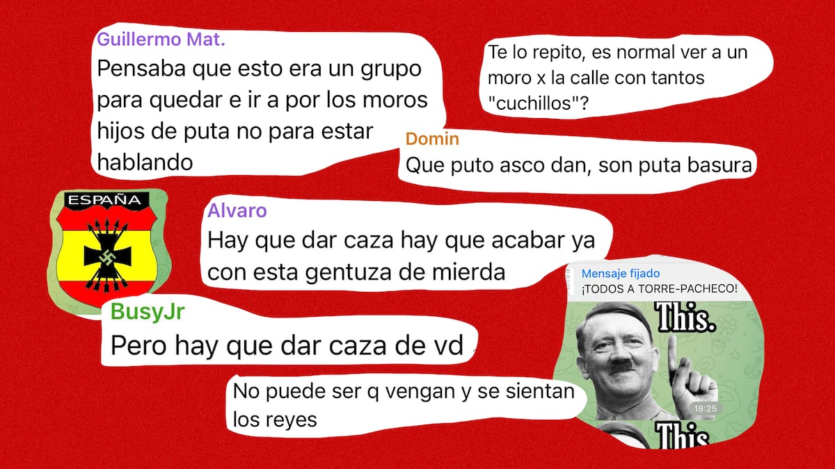 Inside the private Telegram chat calling for immigrants in Spain to be ‘hunted down’: ‘Arab heads will roll’