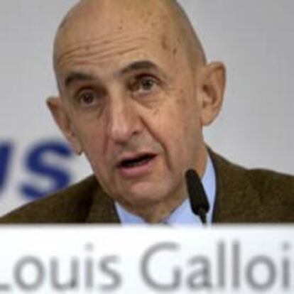 El presidente de EADS, Louis Gallois,