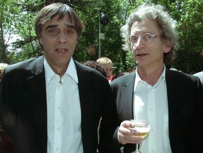 Agustín Díaz Yanes (izquierda) y Antonio Gasset