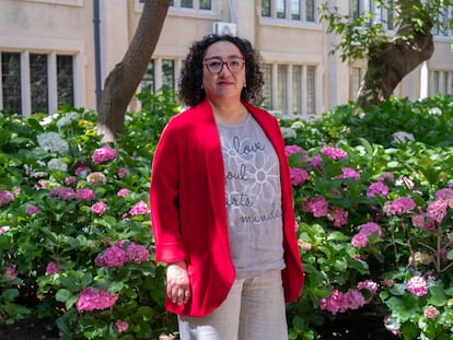 Pamela Soto, fotografiada en la Universidad en Valparaíso (Chile), el 6 de diciembre pasado.