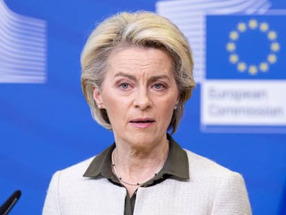 La presidenta de la Comisión Europea, Ursula von der Leyen.