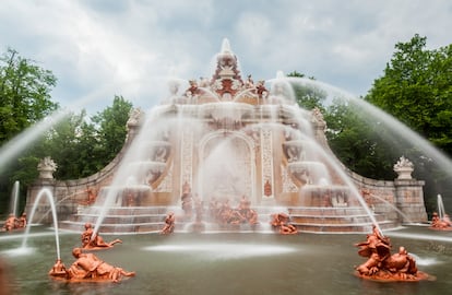 Fuente de los Baños de Diana en el Palacio de La Granja, en una imagen cedida por Patrimonio Nacional.