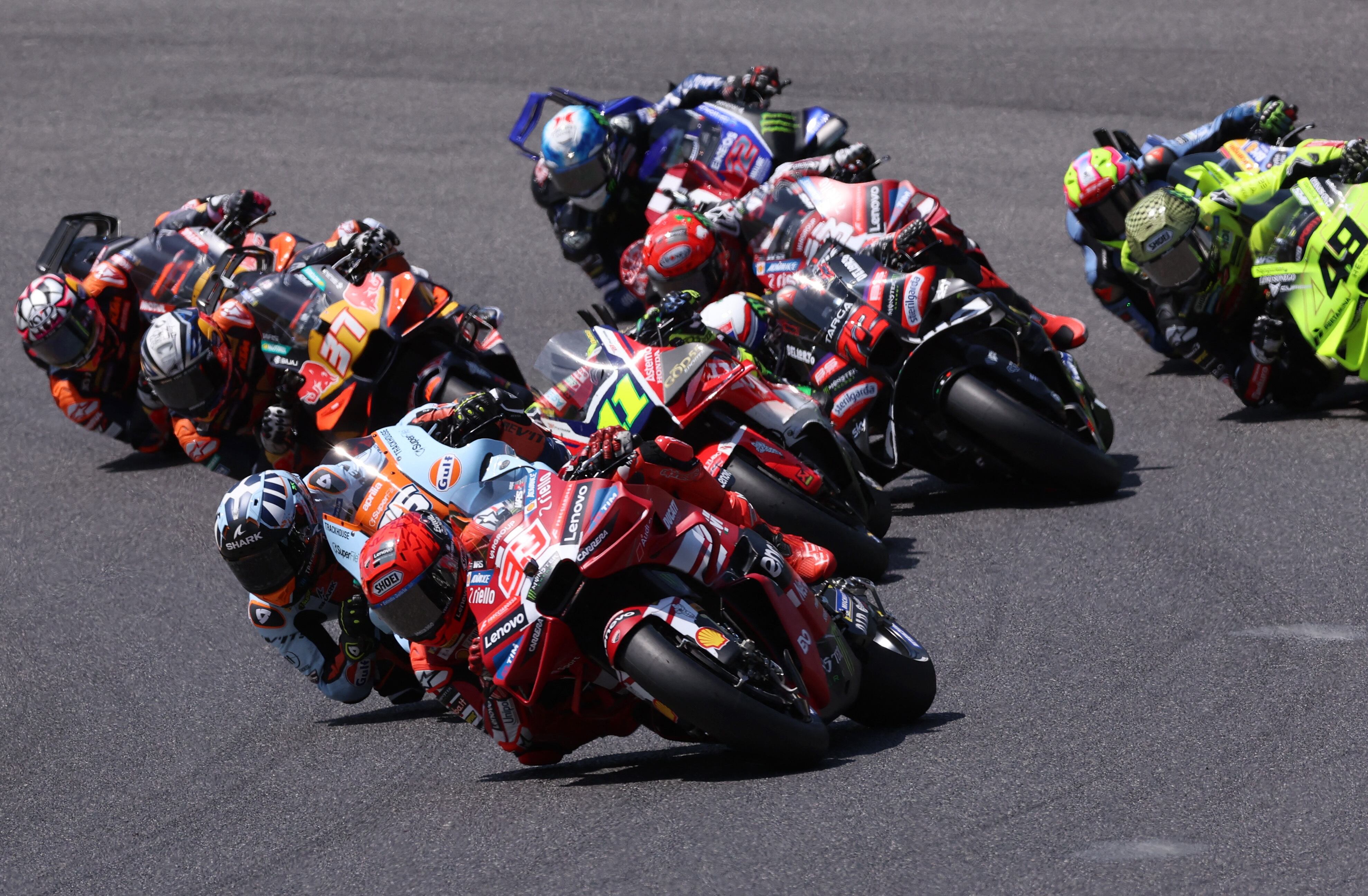 Gran Premio de Italia en directo, la carrera de MotoGP en vivo