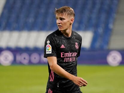 Martin Odegaard, retratado en un partido de LaLiga en septiembre del 2020.