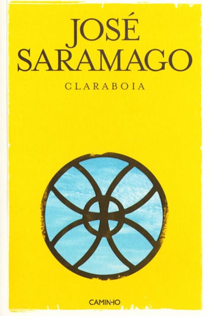 Portada portuguesa de 'Claraboya', de Saramago