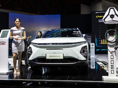 Un Omoda 5 eléctrico que en España se comercializará con el nombre de Omoda E5.