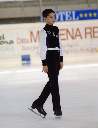 Javier Fernádez, durante el verano de 2004.