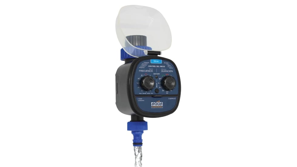 Programador de riego automático Aqua Control.