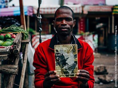#100DaysofAfricanReads. Día 80:Poems from East Africa - Foto: Msingi Sasis