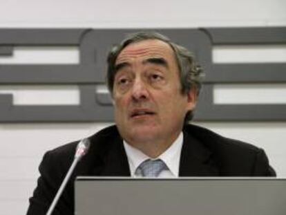 El presidente de la CEOE, Juan Rosell. EFE/Archivo