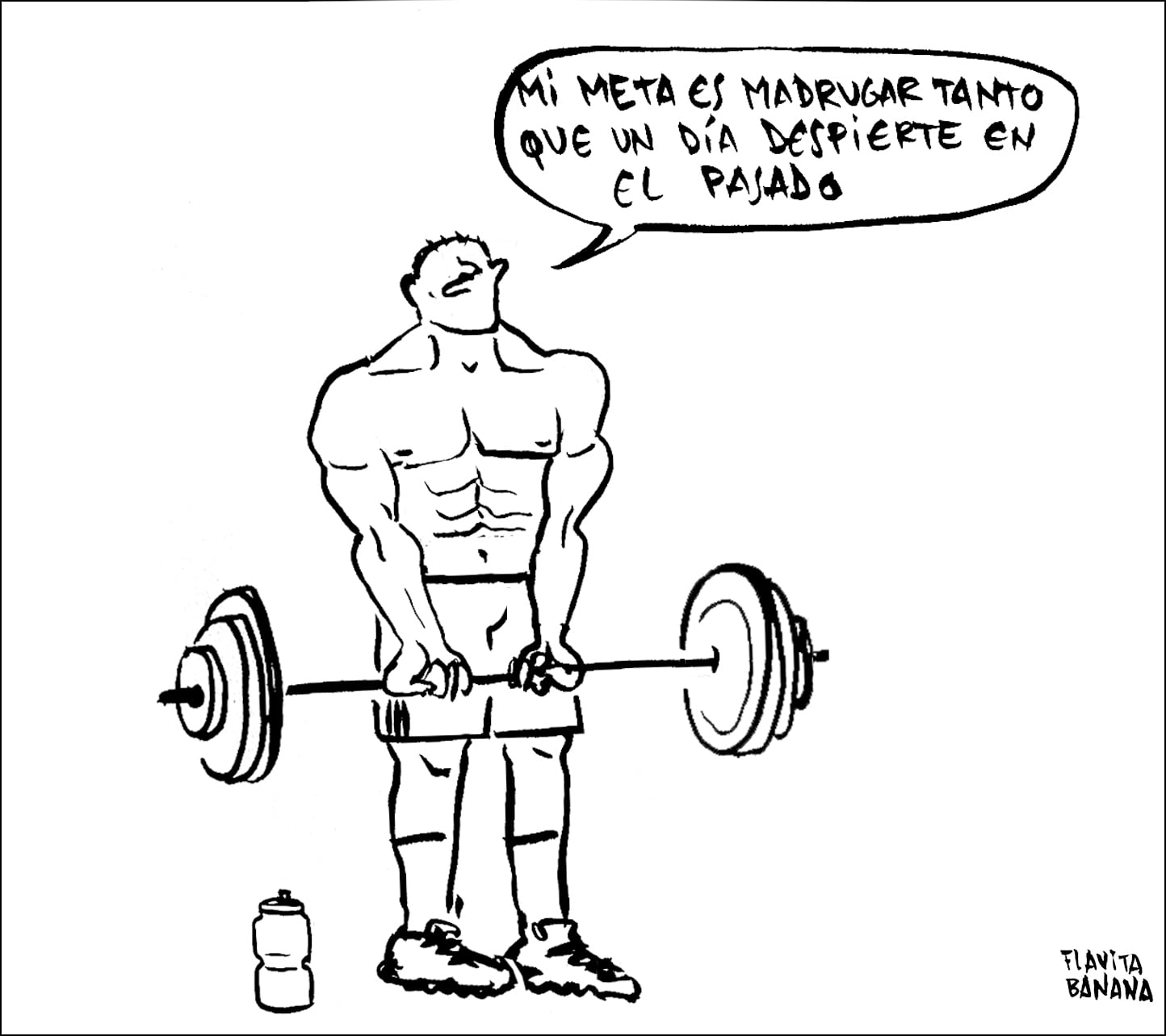 Flavita Banana: disciplina retrógrada