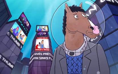 Una imagen de la serie 'BoJack Horseman'.