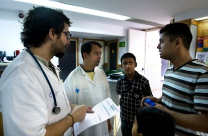 Personas atendidas en el área de Pediatría del Centro de Atención Primaria Drassanes de Barcelona