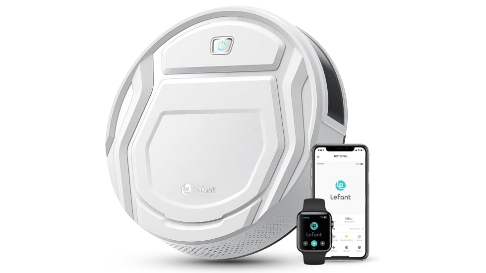 Robot aspirador Lefant M210 con 120 minutos de autonomía.