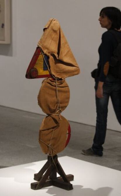 'Señal de tráfico empaquetada', de Christo