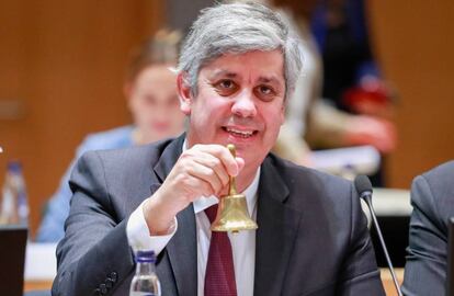 Mario Centeno, presidente del Eurogrupo