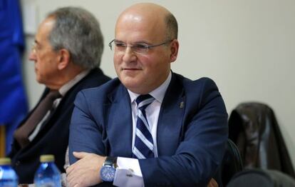 El presidente de la Diputación de Ourense, José Manuel Baltar