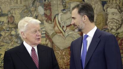 Felipe VI recibe el martes en audiencia al presidente de Islandia, Olafur Ragnar.