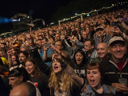 Asistentes a la pasada edición del Azkena Rock.