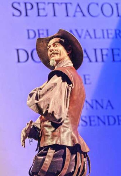 El tenor Nicolas Rivenq como <b>Don Quijote.</b>