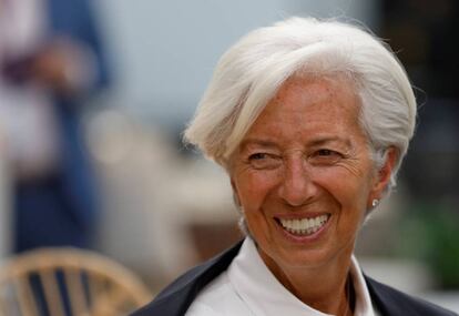 Christine Lagarde, directora del Fondo Monetario Internacional (FMI), en una imagen de archivo.