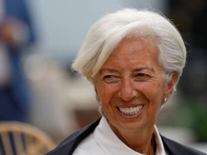 Christine Lagarde, directora del Fondo Monetario Internacional (FMI), en una imagen de archivo.