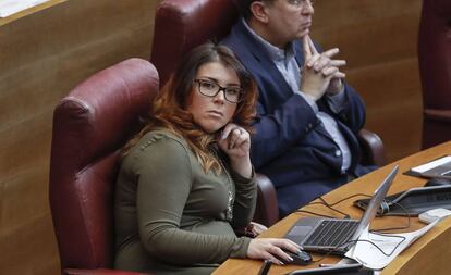 Mari Carmen Sánchez, portavoz de Ciudadanos en las Cortes Valencianas. 