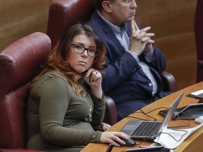 Mari Carmen Sánchez, portavoz de Ciudadanos en las Cortes Valencianas. 