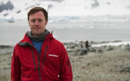 Will McCallum, activista britànic i director d'Oceans de Greenpeace UK.