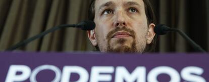 Pablo Iglesias, secretario general de Podemos