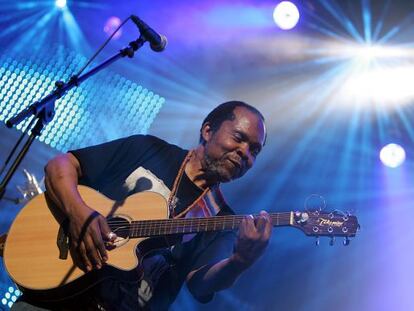 Un momento de la actuación de Terry Callier en el festival de Montreux en 2006.