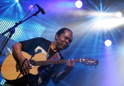 Un momento de la actuación de Terry Callier en el festival de Montreux en 2006.