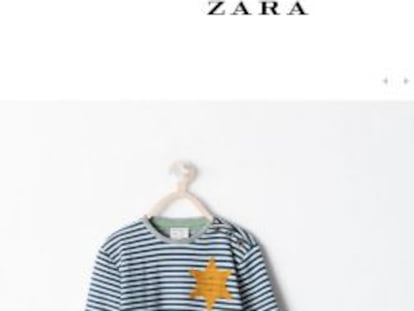 Zara retira un pijama de niño tras las críticas de la comunidad judía