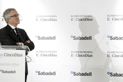 Sebastián Albella, presidente de la CNMV. 