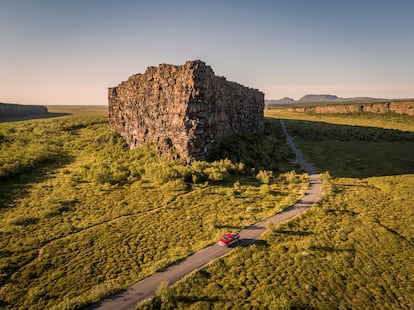El cañón de Ásbyrgi.