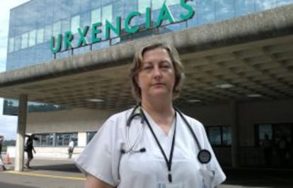 Carmen Varela, coordinadora de urgencias del hospital Clínico de Santiago