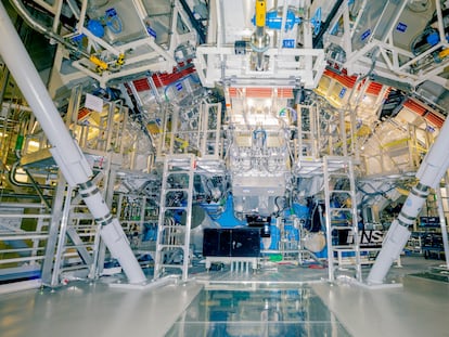 Instalaciones del Centro Nacional de Ignición, en el Laboratorio Lawrence Livermore, en California (EE UU).