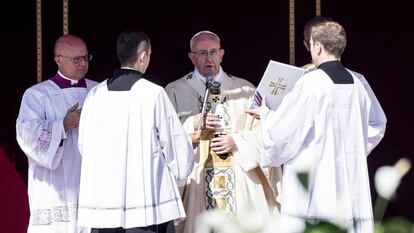 El papa Francesc presideix de canonitzaci de la Mare Teresa de Calcuta al Vatic.