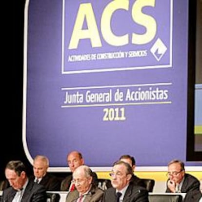 Junta de accionista de ACS celebrada hoy