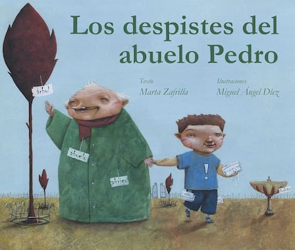 'Los despistes del abuelo' de María Zafrilla, es un cuento basado en hechos reales. Zafrilla lidió con el alzhéimer de su abuelo en la adolescencia.