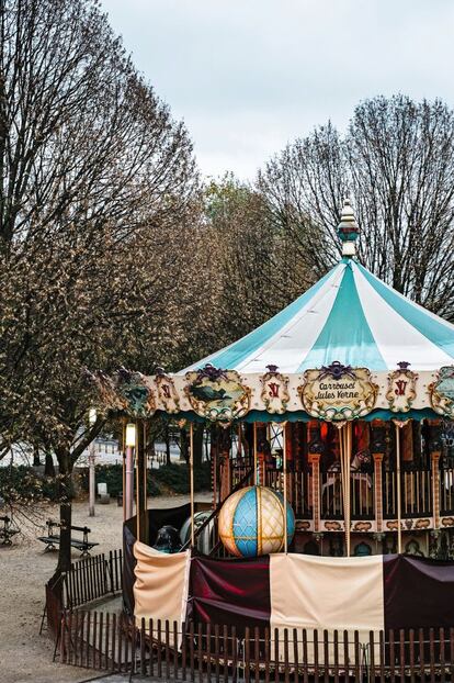 Escena en el parque de la Villette, en el departamento 17 de la Île de France.