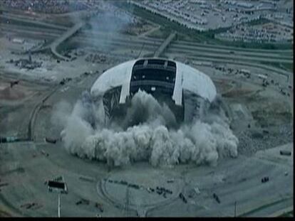 El Texas Stadium ya es historia