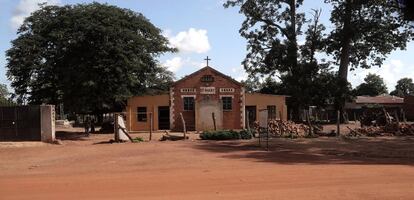 Iglesia de St. Mary en la población de Yambio, Sudán del Sur. La mayoría de la población de Sudán del Sur es cristiana.