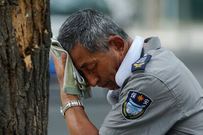 Hot day in Beijing, Monday, July 3, 2023