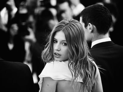 La actriz Ad&egrave;le Exarchopoulos.