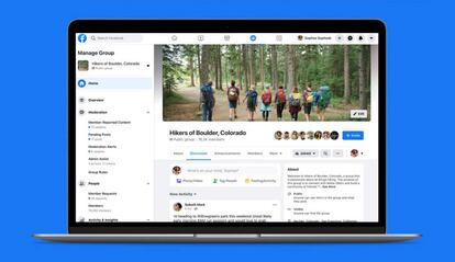 Nuevas opciones de comunidad en Facebook.